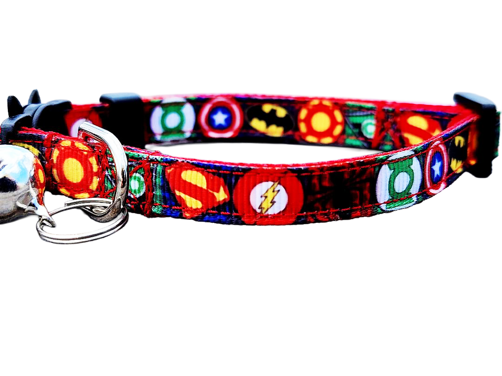 Superhero Cat Collar