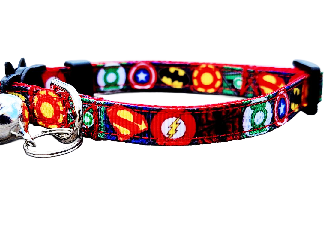 Superhero Cat Collar