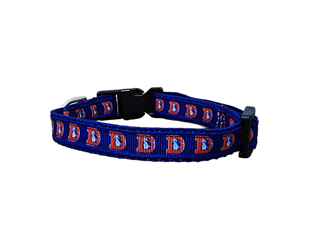1/2" Retro Broncos Dog Collar image 6