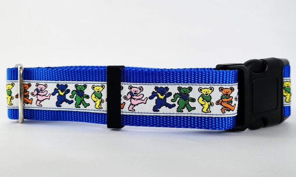 1.5" Grateful Dead Dancing Bears Collar image 3