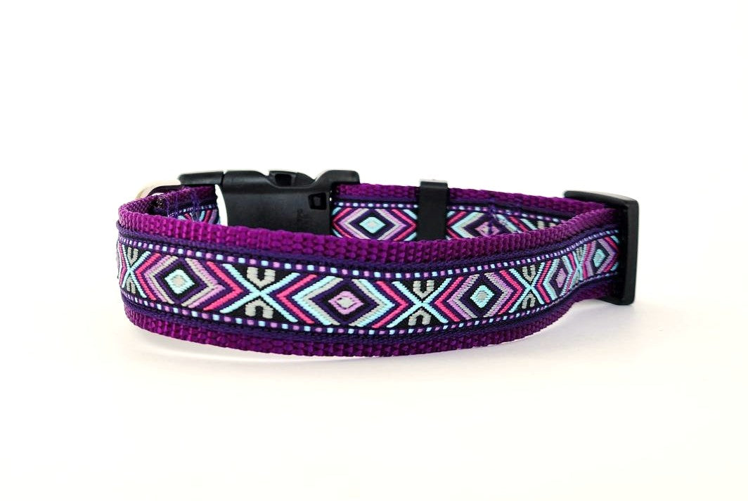 1" Purple Southwest Martingale Collar image 3