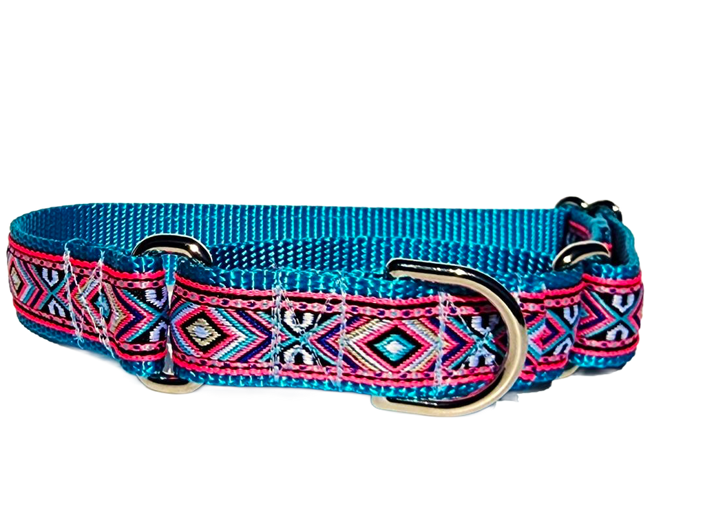 Pink Southwest Martingale Collar or Leash image 3