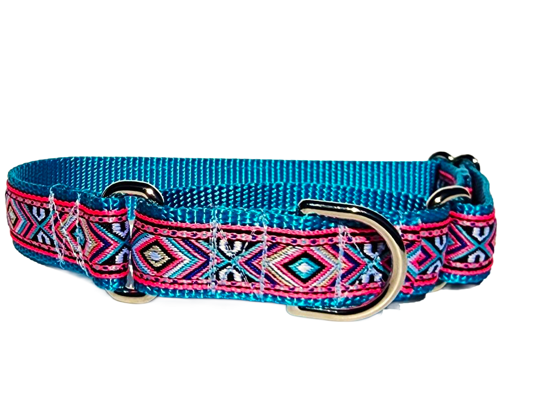 Pink Southwest Martingale Collar or Leash image 3
