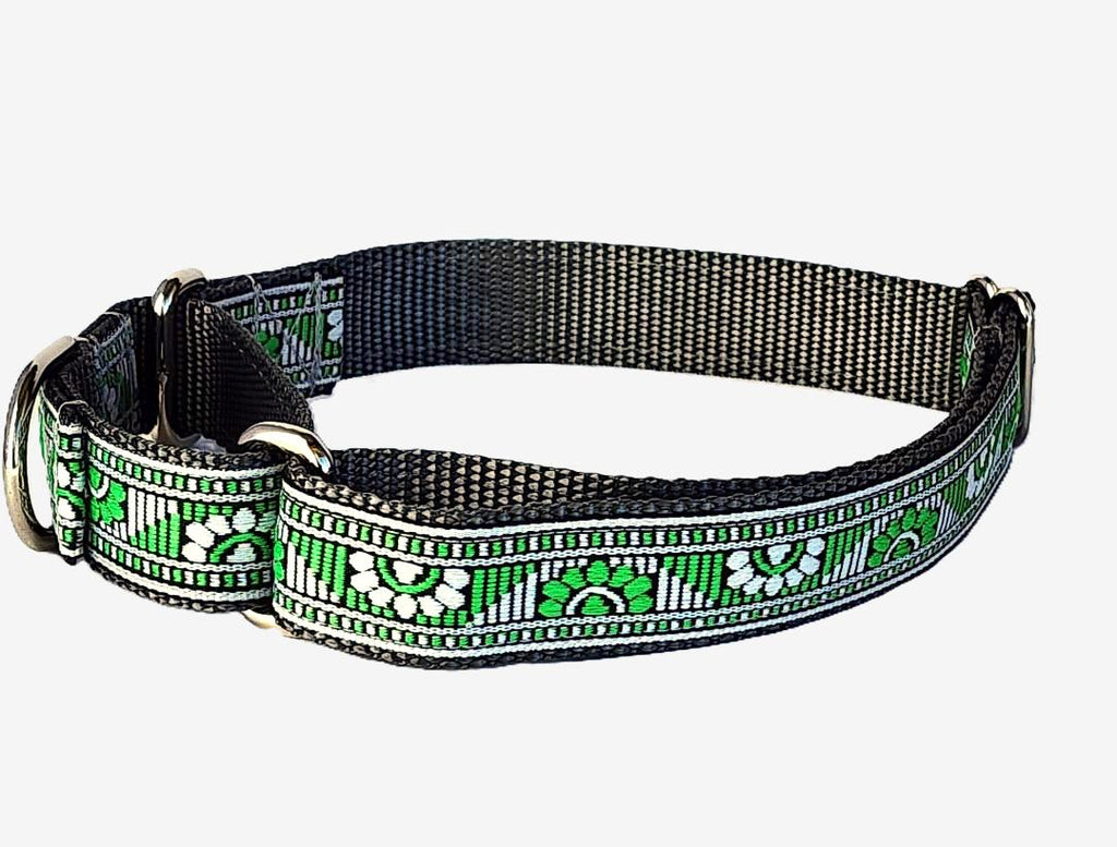 1" Grey Southwest Martingale Dog Collar or Leash image 4