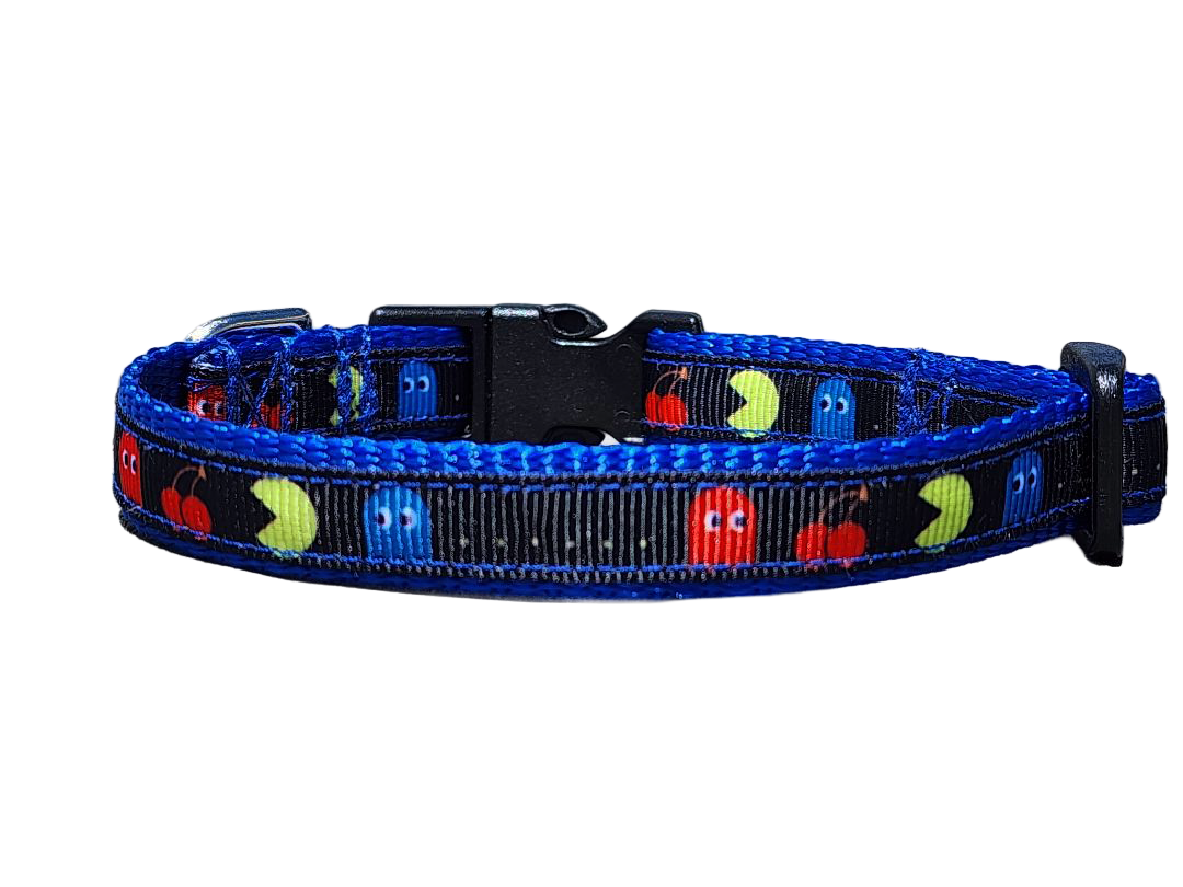 1/2" Pac-man Dog Collar or Leash image 4