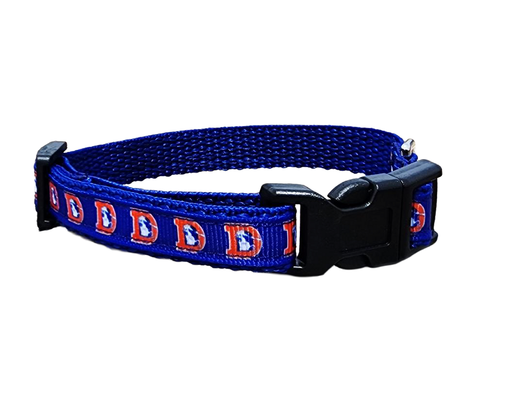 1/2" Retro Broncos Dog Collar image 5