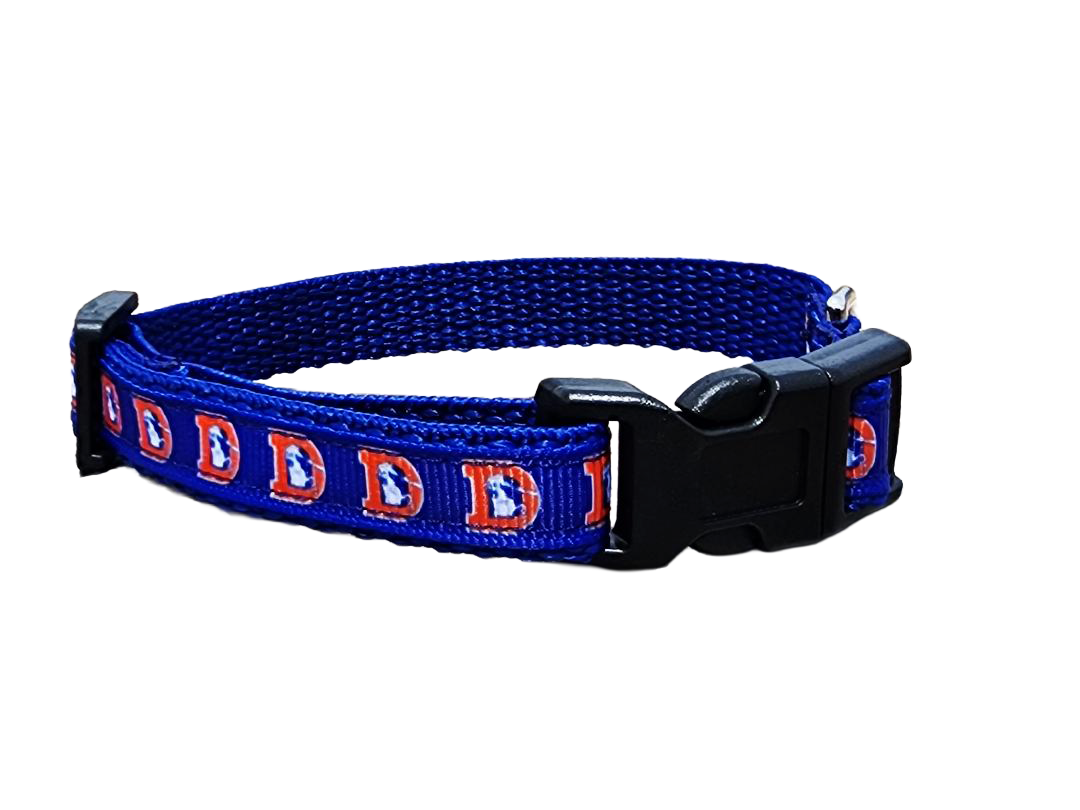 1/2" Retro Broncos Dog Collar image 5