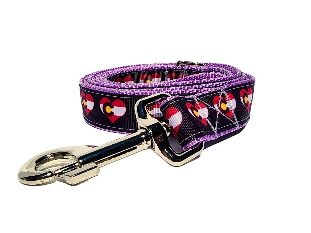 1" Purple Colorado Dog Collar or Leash image 6