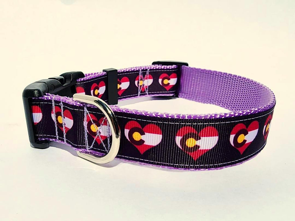 1" Purple Colorado Dog Collar or Leash image 5