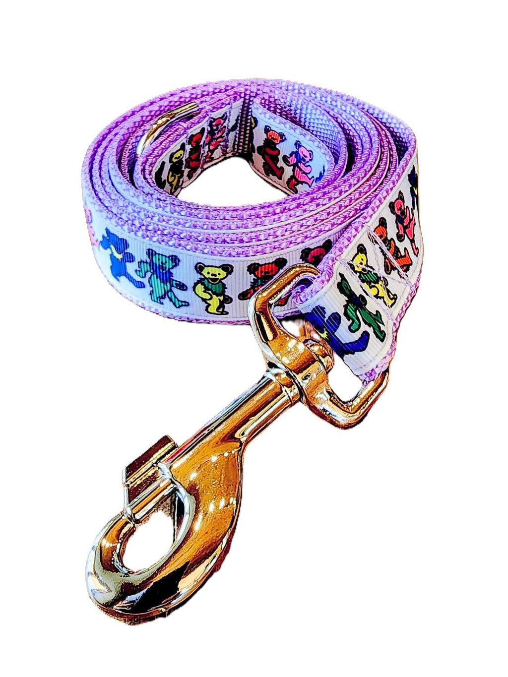 1" Purple Dancing Bears Dog Collar or Leash image 4