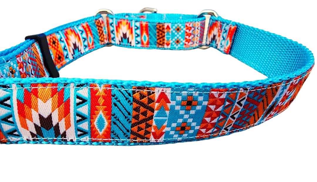1" Southwestern Martingale Dog Collar image 0