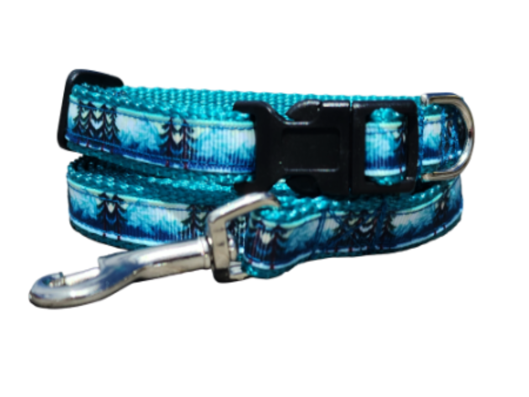 Mountain Tree Dog Collar or Leash image 0