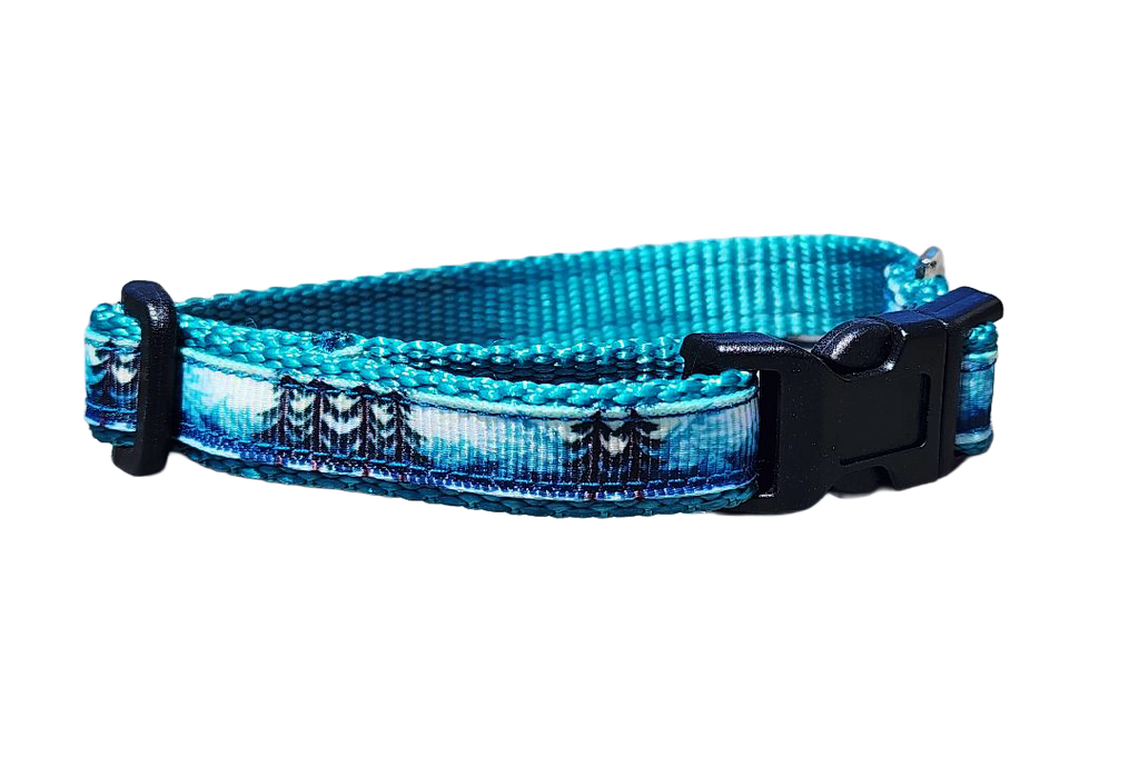 1/2" Mountain Tree Dog Collar or Leash