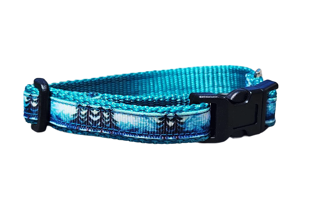 1/2" Mountain Tree Dog Collar or Leash