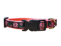 1/2" Pink Rose Dog Collar or Leash