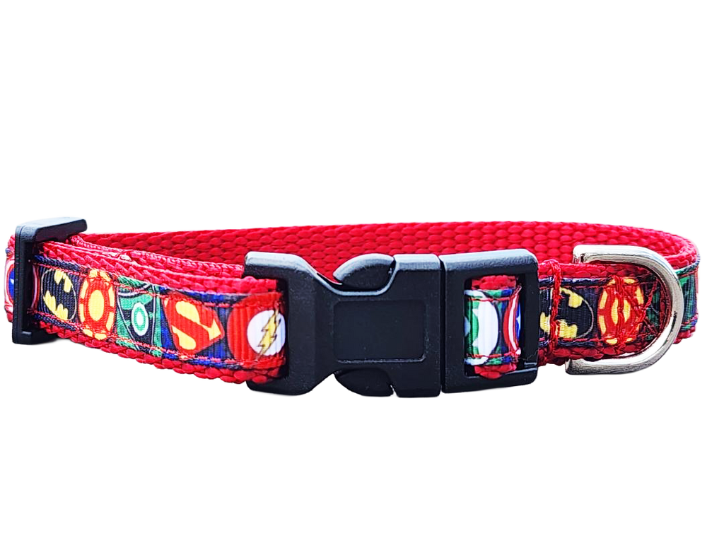 1/2" Superhero Dog Collar or Leash