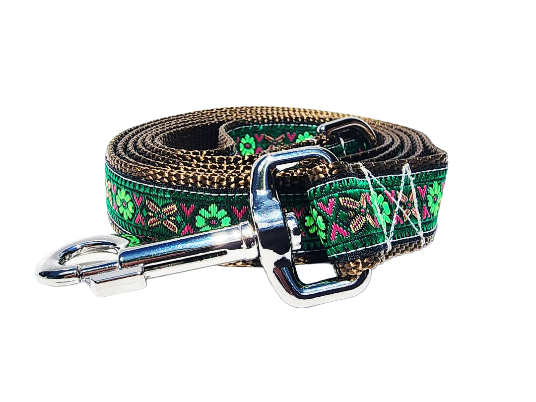 1" Irish Dog Collar or Leash