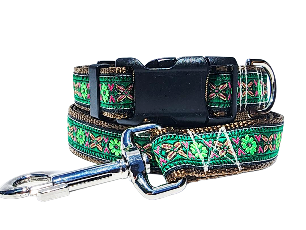1" Irish Dog Collar or Leash