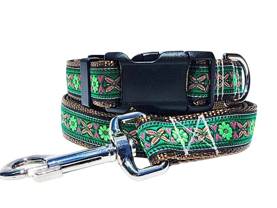 1" Irish Dog Collar or Leash