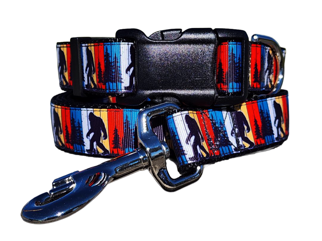 1" Big Foot Dog Collar or Leash