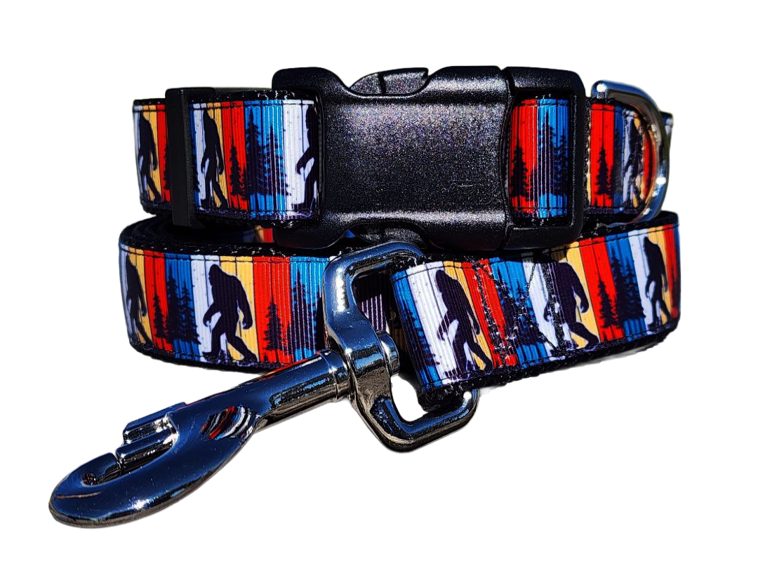 1" Big Foot Dog Collar or Leash