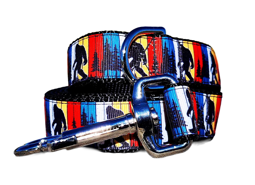 1" Big Foot Dog Collar or Leash