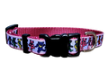 3/4" Pink Dancing Bears Dog Collar or Leash